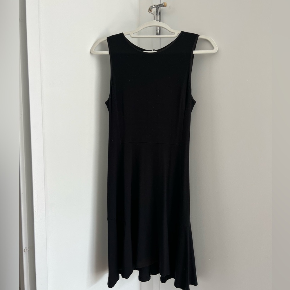 Black Cotton Theory Dress (size 6)